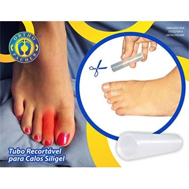 Imagem de Tubo Recortável para Calos Siligel, Ortho Pauher, Translucido, Pequeno