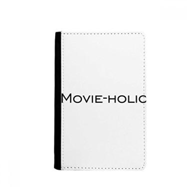 Imagem de Carteira elegante porta-passaporte com texto holic Notecase Burse porta-cartões