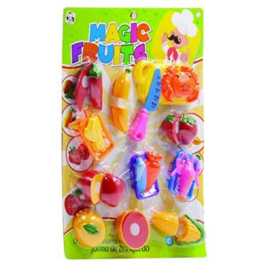 Imagem de Kit Magic Frutas e Legumes Grande Pica Pau Brinquedos