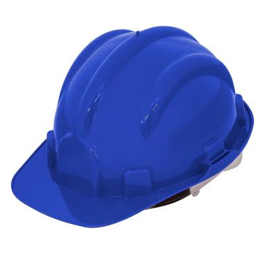 Imagem de Capacete de Segurança Aba Frontal EPI Obra Deltaplus Azul ProSafety