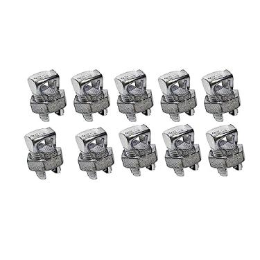 Imagem de kit 10 Conector Parafuso Fendido cabos fios 50mm Split Bolt