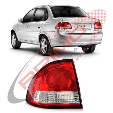Imagem de Lanterna Traseira Corsa Classic 2011 2012 2013 2014 2015 2016 Canto Lado Esquerdo