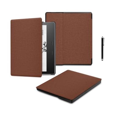 Imagem de Capa para Kindle Oasis de 7 polegadas 10ª geração, versão 2019 e 9ª geração, versão 2017, à prova d'água, com caneta de tela sensível ao toque