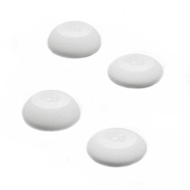 Imagem de Skull & Co. Convex Thumb Grip Caps Joystick Cap Analog Stick Cap Thumbstick Grip Cover for Nintendo Switch Pro Controller & PS5 / PS4 / Slim/Pro Controller - White, 2 Pairs (4pcs)