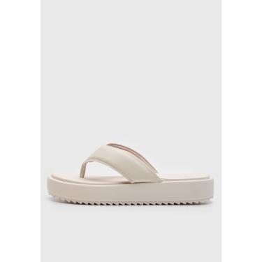 Imagem de Tamanco Moleca Liso Off-White Moleca 5489 100 18462 feminino
