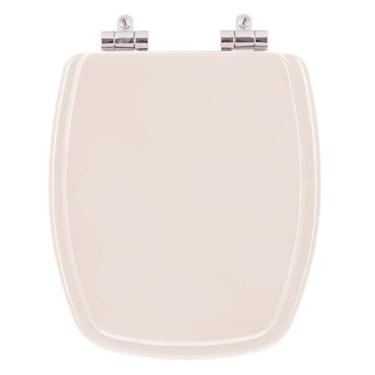 Imagem de Assento Sanitario Poliester com Amortecedor Stylus Rosato para Vaso Celite