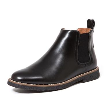 Imagem de Bota infantil Deer Stags Zane de espuma de mem ria confort vel Chelsea, Preto, 2 Little Kid