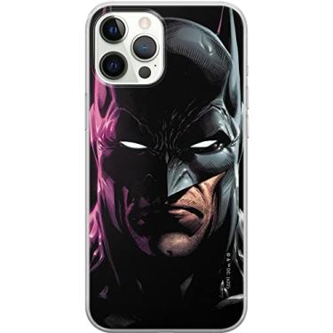 Imagem de ERT GROUP Capa de celular para iPhone 12/12 Pro, padrão DC original e oficialmente licenciado, Batman 070, perfeitamente ajustada à forma do celular, capa de TPU