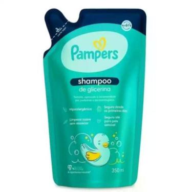 Imagem de Shampoo Líquido Refil Infantil De Glicerina Pampers 350 Ml - Eudora