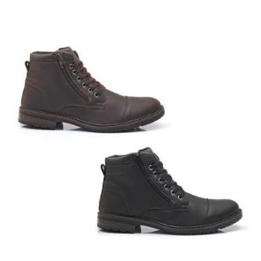 Imagem de Kit 2 Pares Bota Masculina Bredeni Com Ziper State-Feminino
