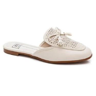 Imagem de Sapato Mule Feminino Moleca Napa Jeans 5722.120-Feminino