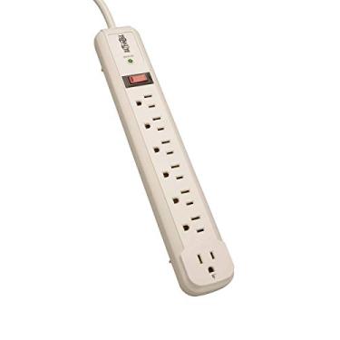Imagem de Tripp Lite Protetor de surtos Power Strip, 7 Tomadas, Branco, 1
