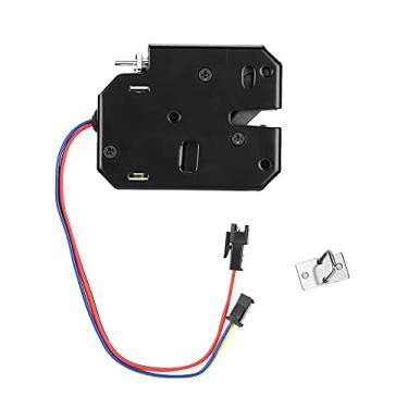 Imagem de Fechadura eletromagnética, fechadura de armário elétrico, fechadura de segurança para porta de armário, armário de vendas domésticas (DC12V)