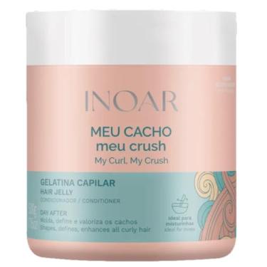 Imagem de Inoar, Meu Cacho Meu Crush, Gelatina Capilar, Definição de Cachos, Hidratação Intensa, Com Colágeno e Vitamina E - 500g