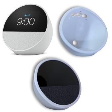 Imagem de Capa de silicone para Amazon Alexa Echo Spot 2024 - Branca (Stephan)