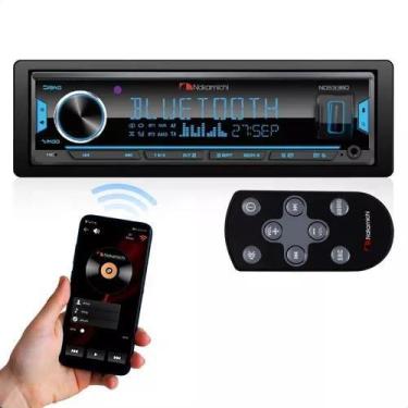 Imagem de Radio Som Bluetooth Mp3 Automotivo Nakamichi NQ533BD USB FM AM