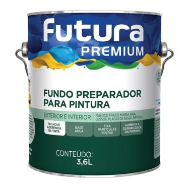 Imagem de Fundo Preparador De Paredes Base Água Futura 3,6l - Futura Tintas