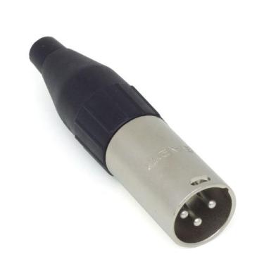 Imagem de Conector XLR Macho Santo Angelo SA2X Niquelado