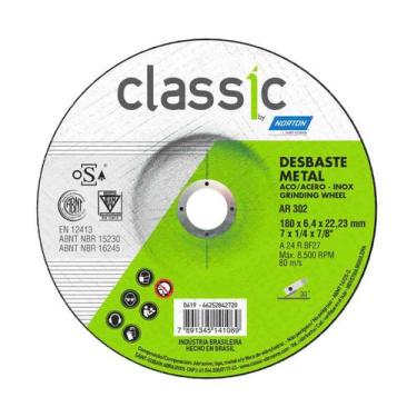 Imagem de Disco Desbaste Bda600 7x1/4x7/8 Classic By - Norton
