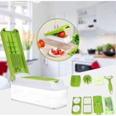 Imagem de Nicer Dicer Plus Cortador Fatiador de Legumes Frutas e Legumes-Pronta 