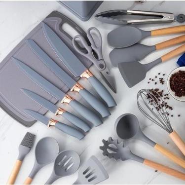 Imagem de Conjunto de Utensílio Cozinha de Silicone 19 peças alta qualidade CORE