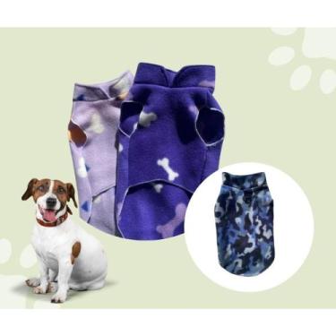 Imagem de Roupa Cachorro/Gato com Guia super confortável Tamanho P - MPets