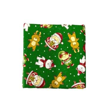 Imagem de Toalha de Mesa Jacquard Estampada Natal Natalina Papai Noel - MUMUDECO
