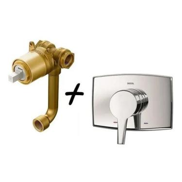 Imagem de Kit base ducha higienica + acabamento nexus docol