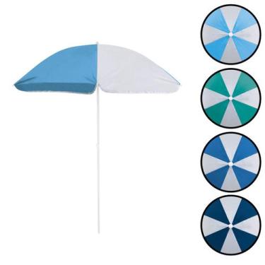 Imagem de Guarda Sol Articulado Com 1,80m Para Praia Piscina Camping Poliéster C