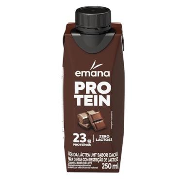Imagem de Protein Zero Lactose Cacau 23g Emana 250ml - 1 unidade