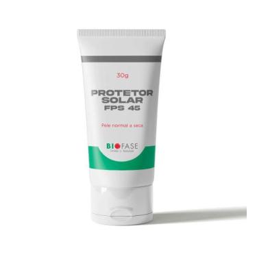 Imagem de Protetor Solar FPS 45 - 30g - Pele normal a seca - Biofase, 30 Gramas