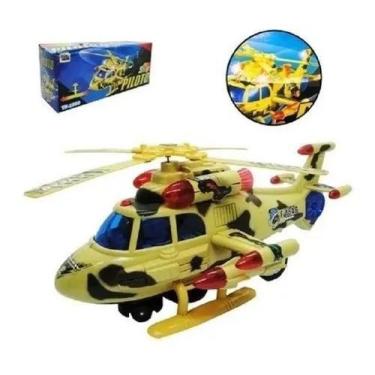 Imagem de Helicóptero Bate E Volta Sky Pilot Com Som E Luzes Brinquedo - toys