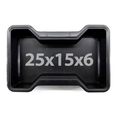 Imagem de Forma Plástica Para Piso Bloquete Ossinho Gravatinha 25x15x6 - Gme For