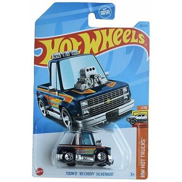 Imagem de Hot Wheels Toon'd '83 Chevy Silverado, Caminhão, 1/10, Azul, 93/250