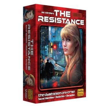 Imagem de The Resistance Card Game - Social Deduction, Strategy, Bluffing, Negotiation, and Deception for Teens and Adults - Party Game for 5-10 Players Ages 13+ in 30 Minute Rounds by Indie Boards & Cards