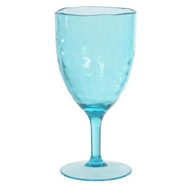 Imagem de TACA ACRILICO 400ml MARTELADO (AZUL) FLORARTE - Flor Arte