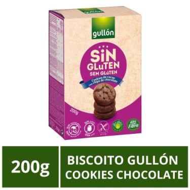 Imagem de Biscoito Gullón Sem Glúten, Cookie Chocolate, 200g