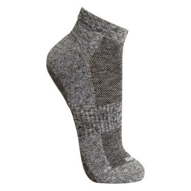 Imagem de Meia Lupo Pilates 3310-003 Cano Curto Antiderrapante, Cinza chumbo, 37