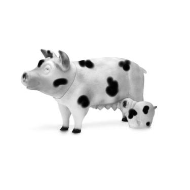 Imagem de Porquinha C/ Filhote Farm Animals 523 - Bee Toys