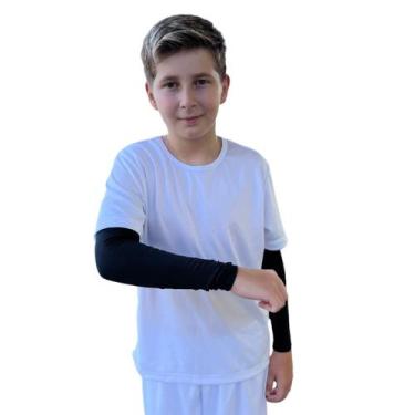Imagem de Par de manguito manga infantil e adulto Proteção UV50 Esportes Lavin B