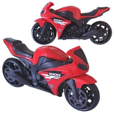 Imagem de MOTO BRINQUEDO MOTINHA Miniatura ESTILO HORNET MOTOCA Criança Menino -