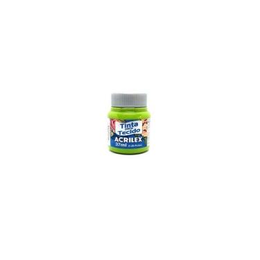 Imagem de Tinta Para Tecido Fosca 37ml - Acrilex artesanato,  VERDE FOLHA 37ML 5