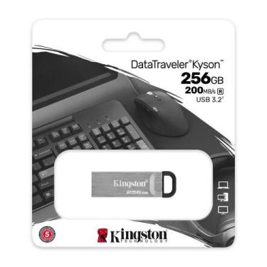 Imagem de Pen Drive 256GB Kingston DTKN/256GB Datatra. Kyson
