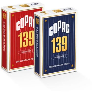 Imagem de Baralho 139 Couchê 290G  Caixa com 12 Unidades - Copag