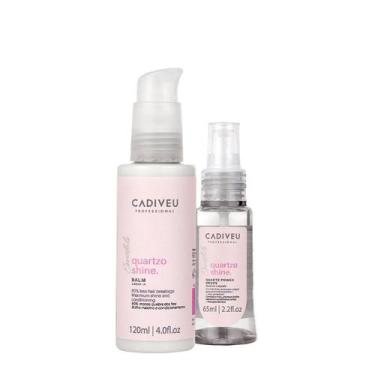 Imagem de Kit Cadiveu Professional Essentials Quartzo Shine Oil Leave-in (2 prod