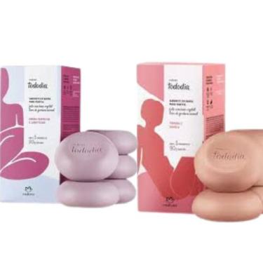 Imagem de Kit 2  Caixas de Sabonete Natura Todo dia 10 Unidades, Jabuticaba, Tâm