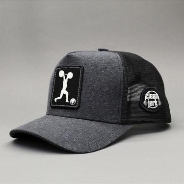 Imagem de Boné Thruster Clean  Jerk - Chumbo