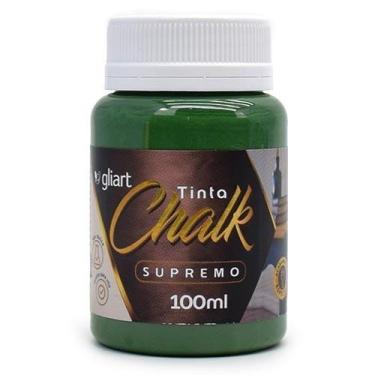 Imagem de Tinta Chalk Supremo Gliart 100ml, VERDE INVERNO