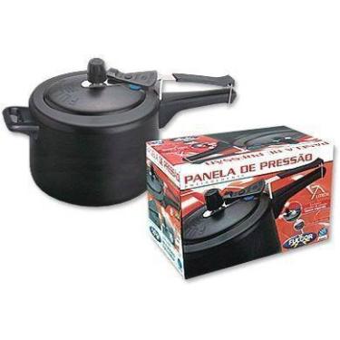 Imagem de Panela De Pressão Antiaderente 4,5 Litros Fulgor Prática ), Cinza