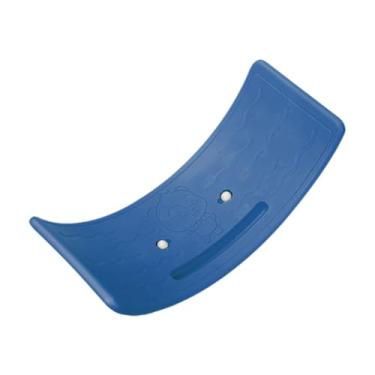 Imagem de Deevoka Balance Board para crianças Balance Board multifuncional leve compacto brinquedo equilíbrio treinamento para treinamento ao ar livre indoor, Azul
